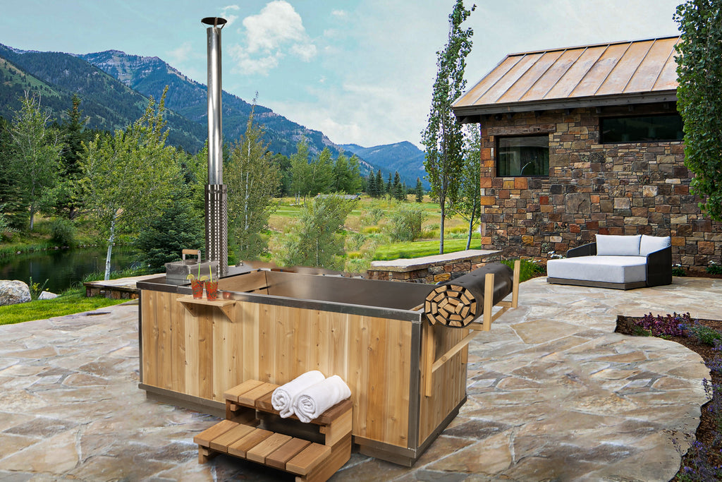 Dundalk Leisurecraft The Starlight Wood Burning Hot Tub