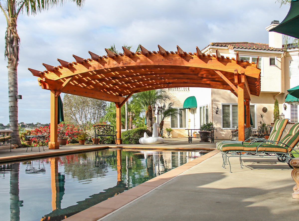 Forever Redwood Sebastopol Pergola