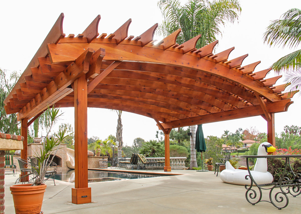 Forever Redwood Sebastopol Pergola