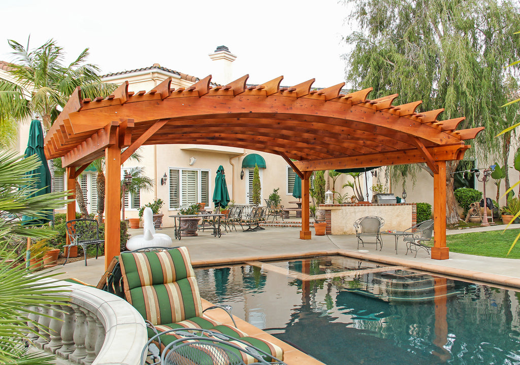 Forever Redwood Sebastopol Pergola