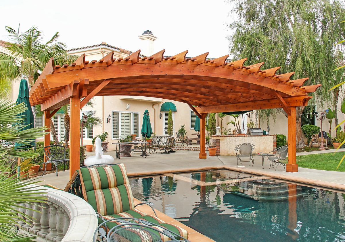 Forever Redwood Sebastopol Pergola