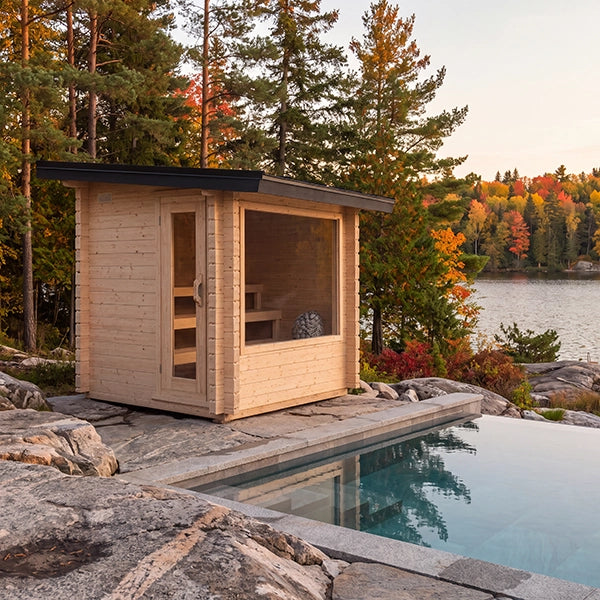 Canadian Timber Avalon Sauna | Dundalk Leisurecraft 3-Tier Cabin