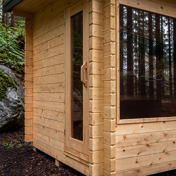 Canadian Timber Avalon Sauna | Dundalk Leisurecraft 3-Tier Cabin