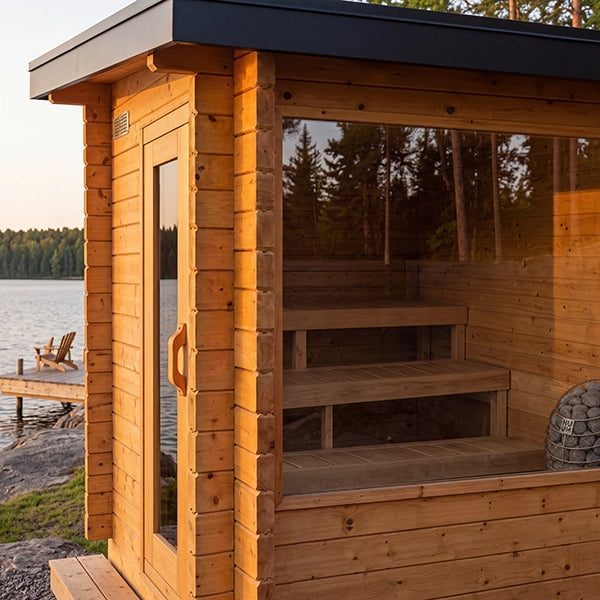 Canadian Timber Avalon Sauna | Dundalk Leisurecraft 3-Tier Cabin
