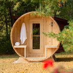 Canadian Timber Serenity Barrel Sauna | Dundalk Leisurecraft 5-Person