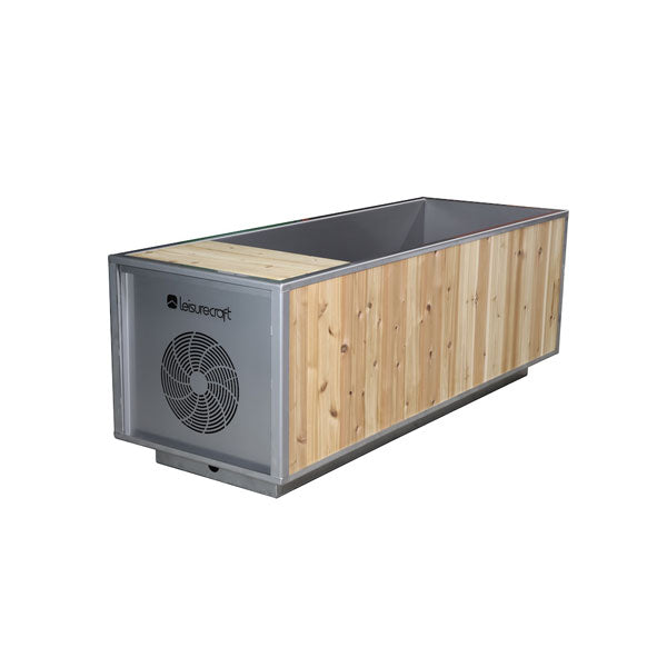 The Flow Cold Plunge Tub | Dundalk Leisurecraft Cedar & Stainless Plunge