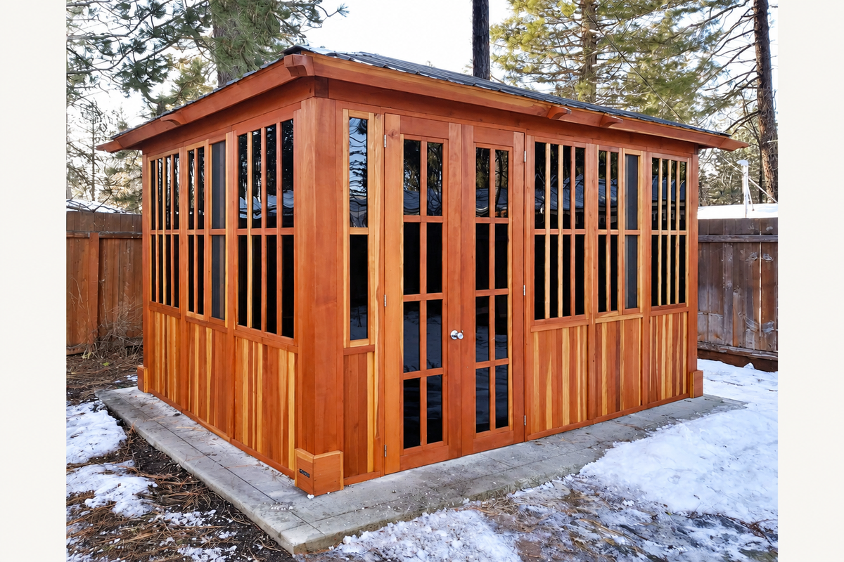 Forever Redwood Spa Gazebo Kit