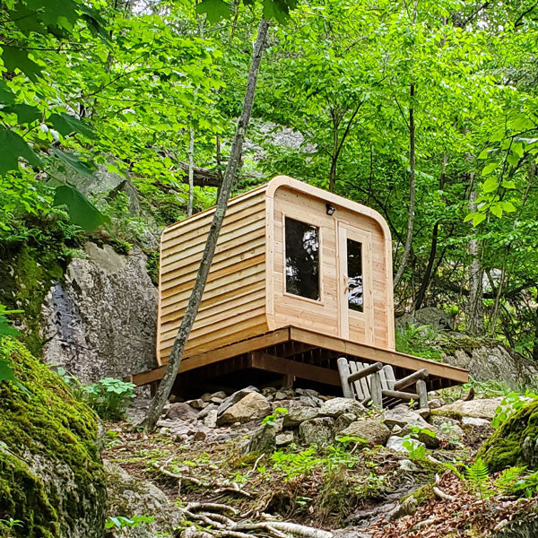 Canadian Timber Luna Sauna | Dundalk Leisurecraft 4-Person Cedar Sauna