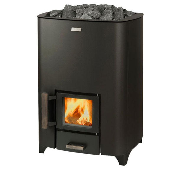 Narvi NC Black Wood Burning Sauna Heater | Dundalk Leisurecraft