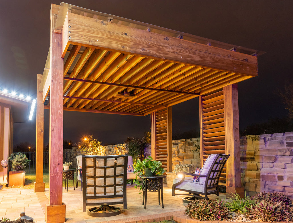 Forever Redwood L.A. Modern Redwood Pergola