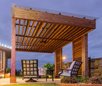Forever Redwood L.A. Modern Redwood Pergola