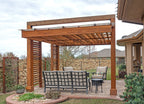 Forever Redwood L.A. Modern Redwood Pergola