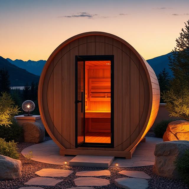 EverHaven Summit Barrel Sauna